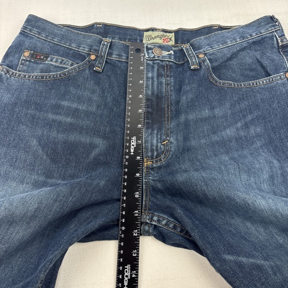 Wrangler 20X Jeans Mens 35x32 Blue Style 01 Competition Western Cowboy Whiskered - Picture 12 of 15